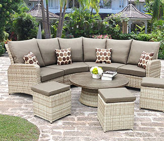 reclining garden sets