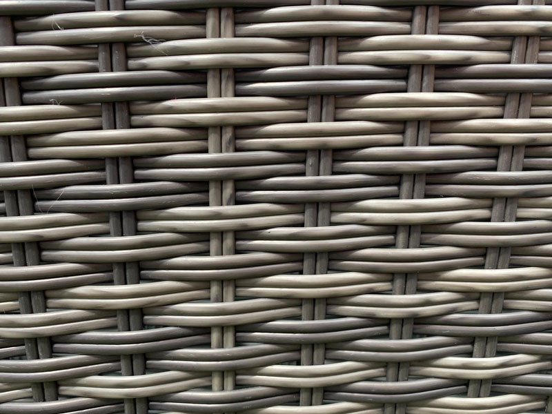 Burbage Reclining Rattan Sofa Set + Adjustable Table in Stone Grey